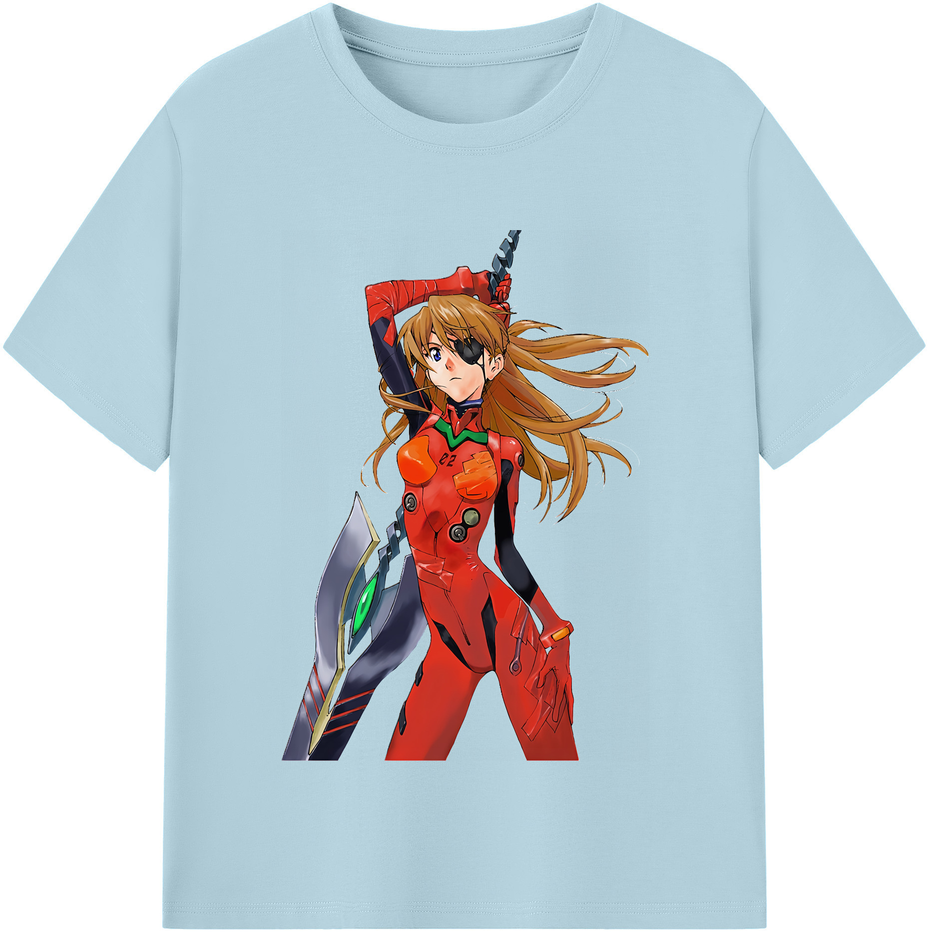 （画像用） EVA 新世紀エヴァンゲリオン 綿100％半袖Tシャツ（フロントプリント）